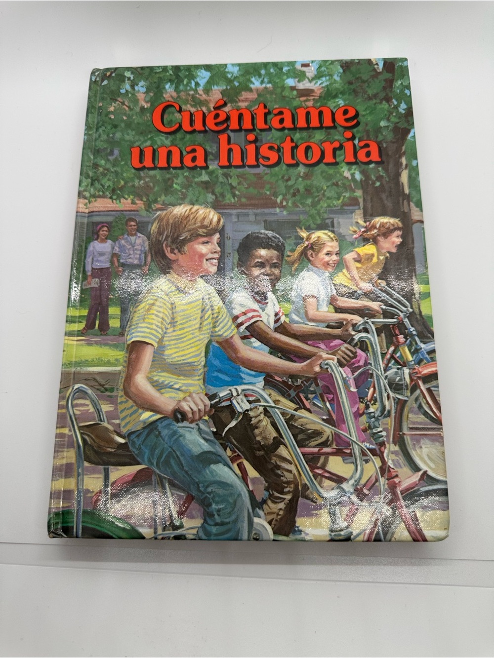 Cuéntame una historia - Illustrated Children's Book (Green Cover)